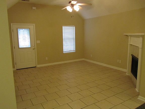 Family Room with Tile Floors