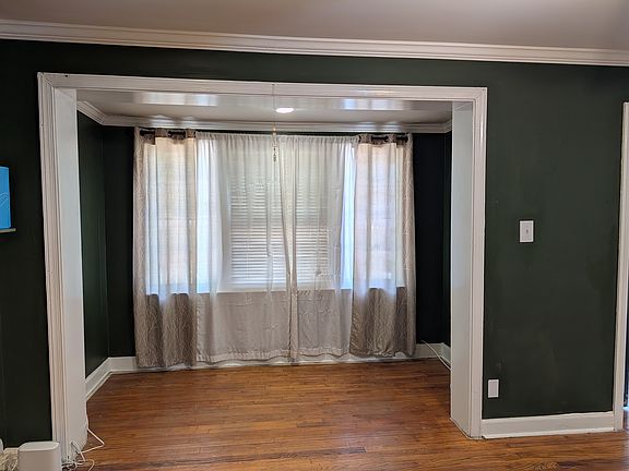 Breakfast nook in living room