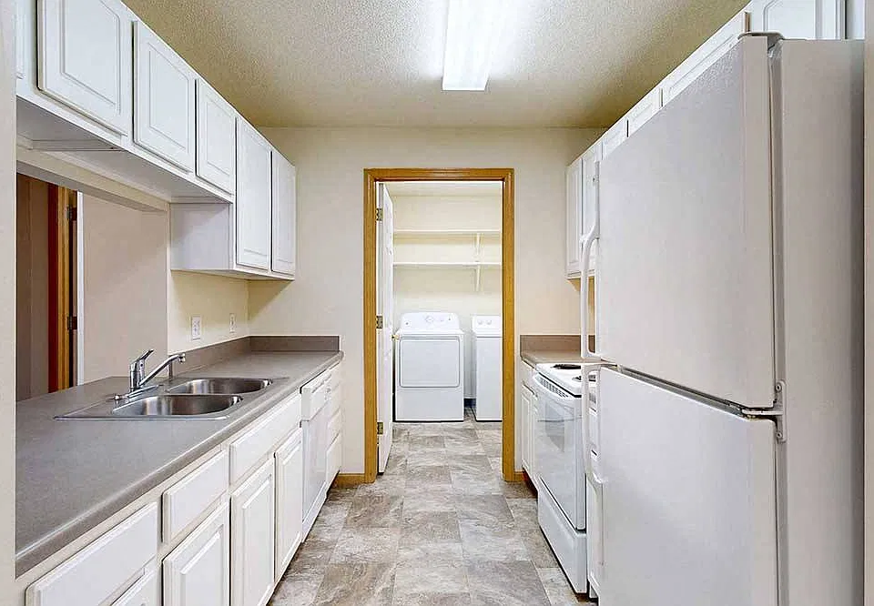 Enjoy the convenience of an in-home laundry room just off the kitchenideal for multitasking on busy days.