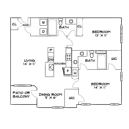 Floor plan Design 2A20