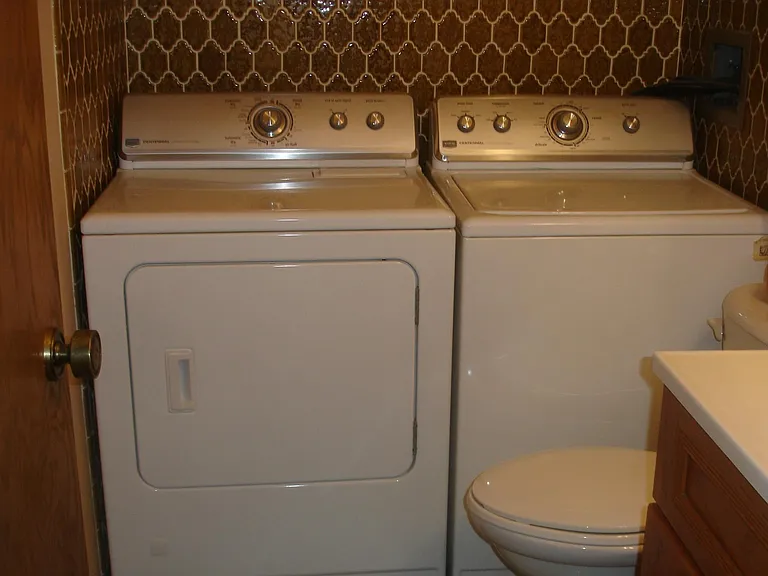 Washer and dryer