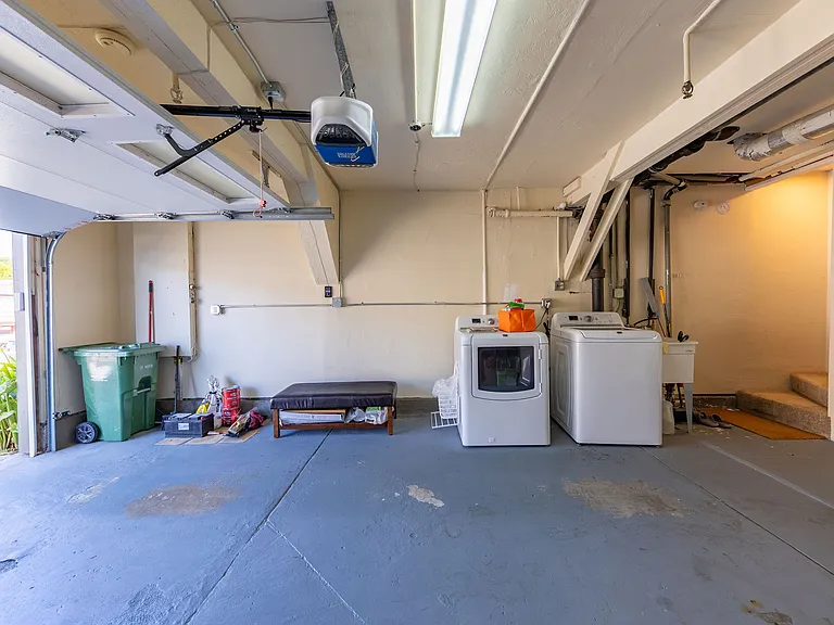 Shared washer and dryer