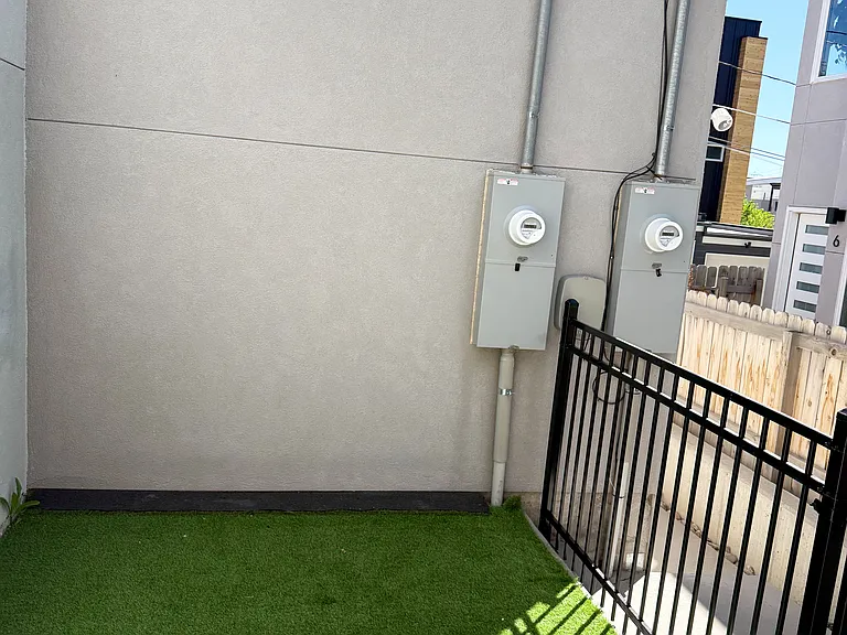 Outdoor back area