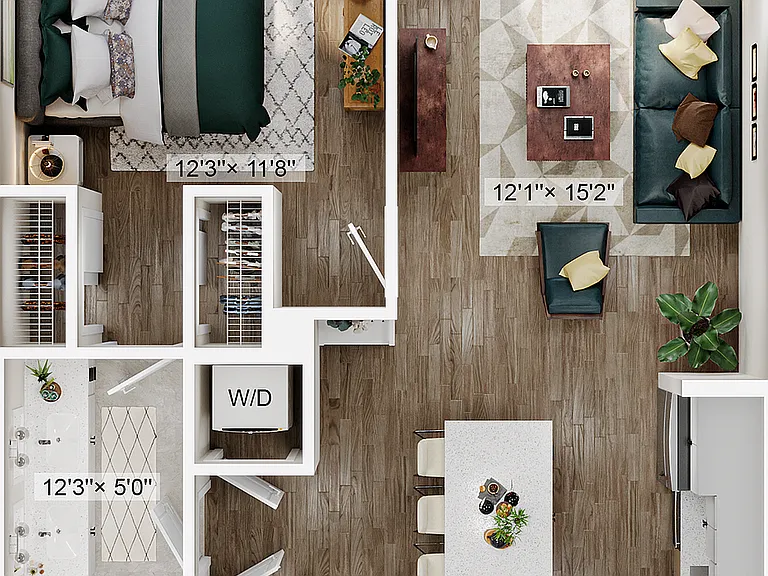 Explore this chic 1-bedroom apartment featuring open spaces and modern amenities. Explore this chic 1-bedroom apartment featuring open spaces and modern amenities.