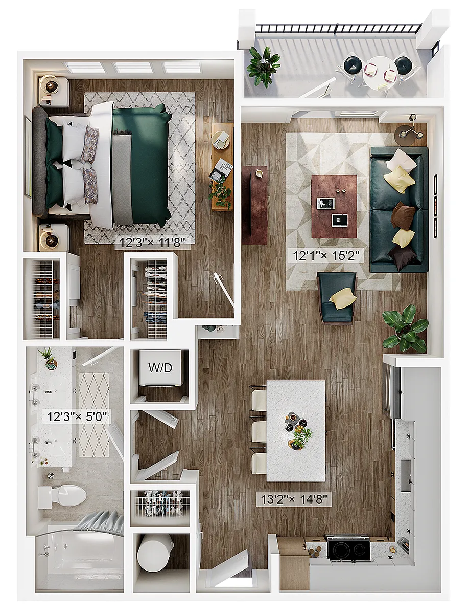 Floor plan 1A