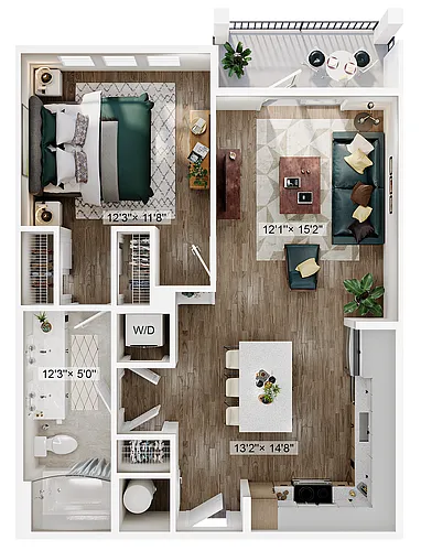 Floor plan 1A