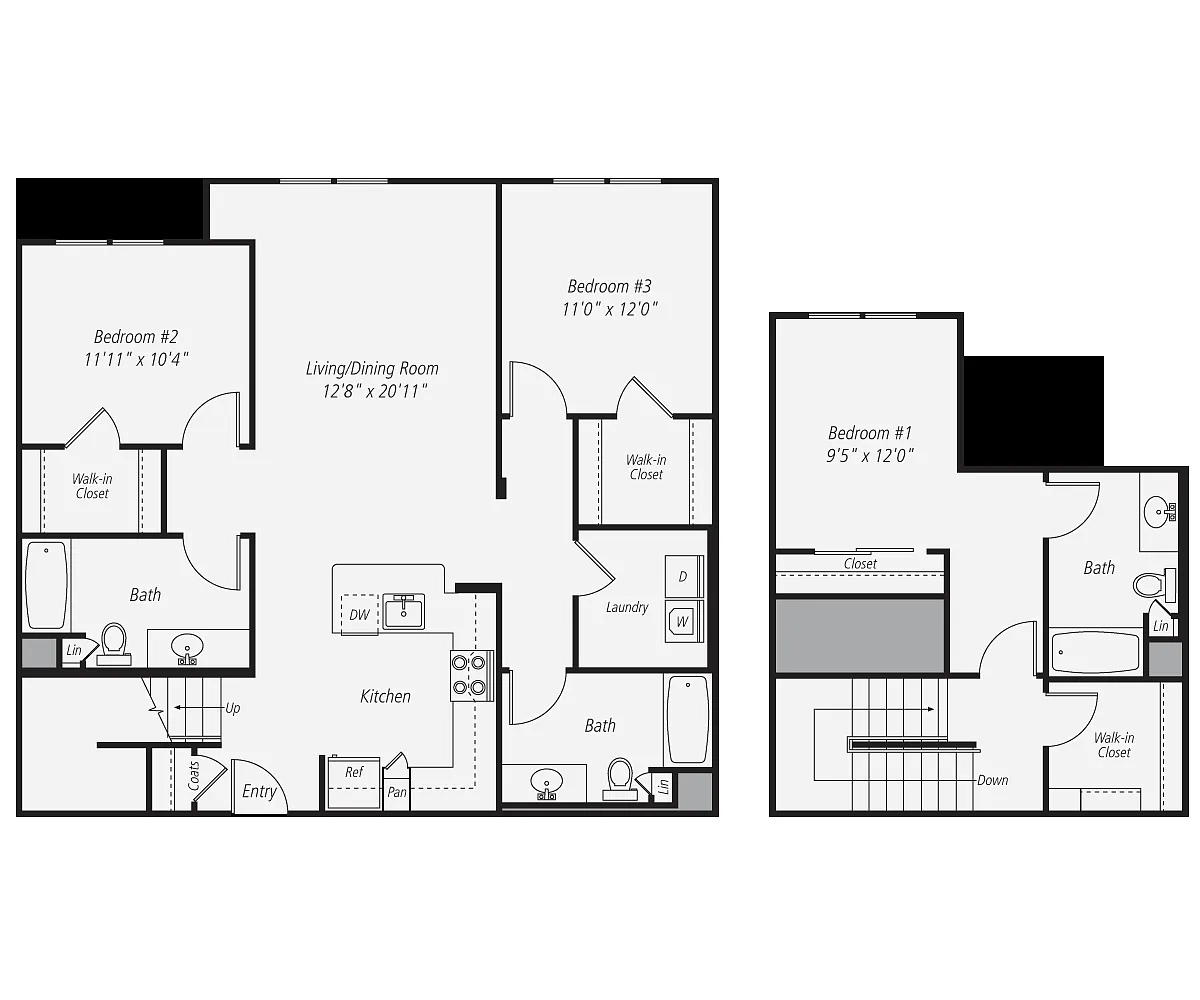Floor plan C3T-458