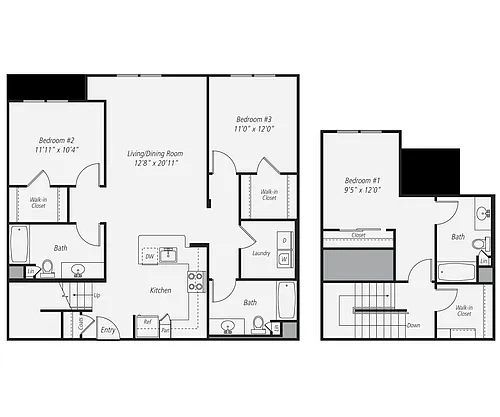 Floor plan C3T-458