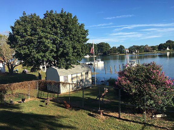 View from waterfront side