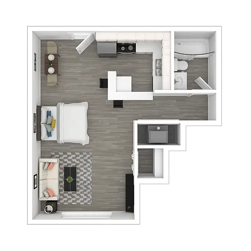Floor plan Studio