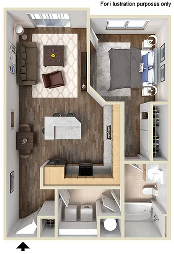 Floor plan A1