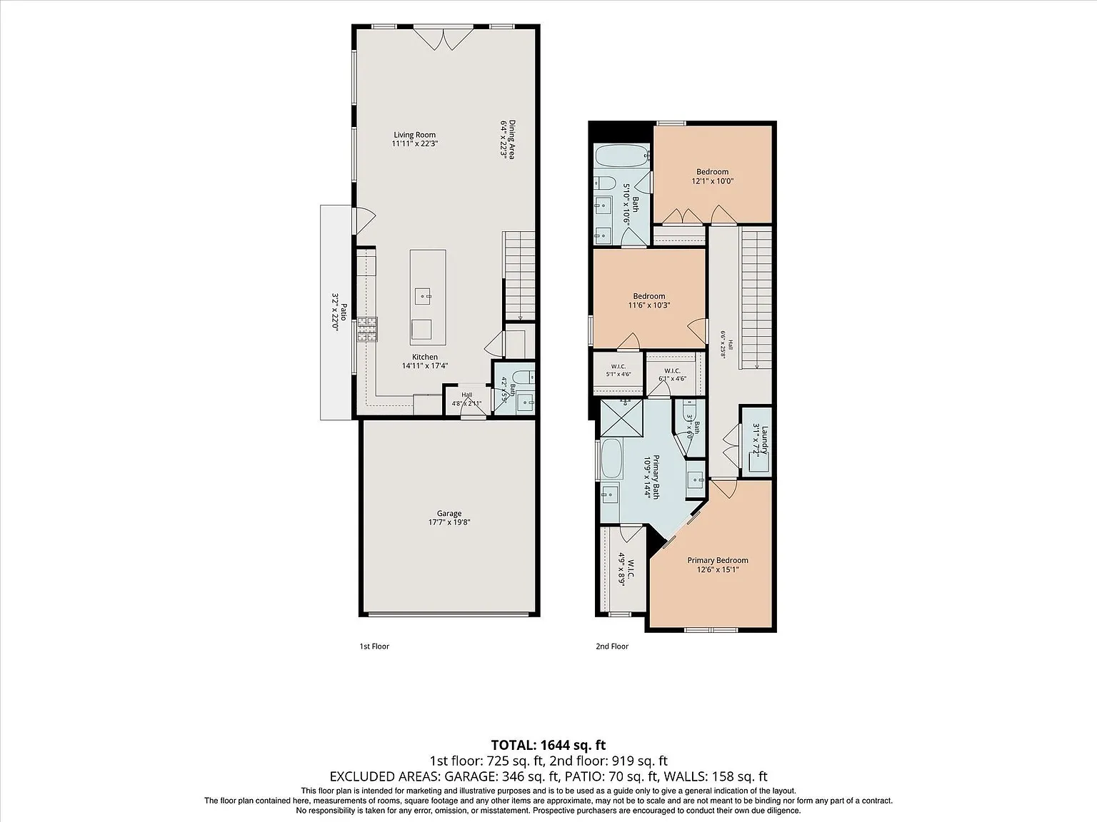3 bed, 2.5 bath, 1820 sqft, $2,750 — Photo 4