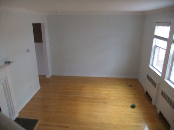 View from stairs