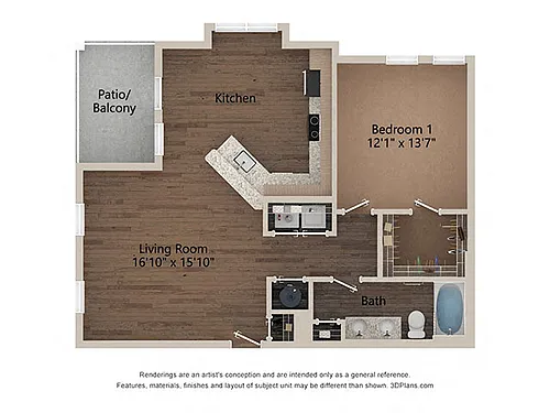 Floor plan Cozumel