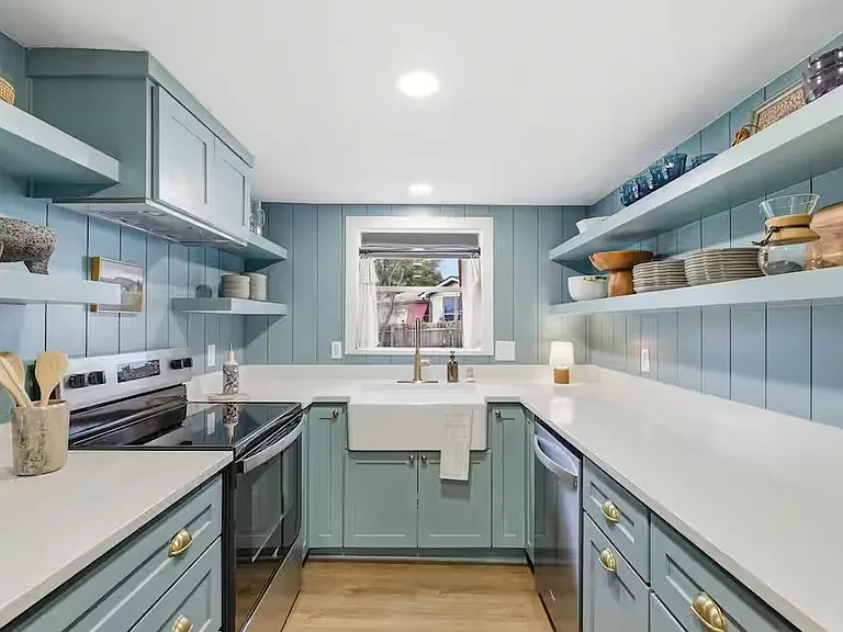 Fully stocked kitchen