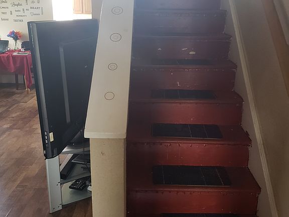 Steps to second Floor