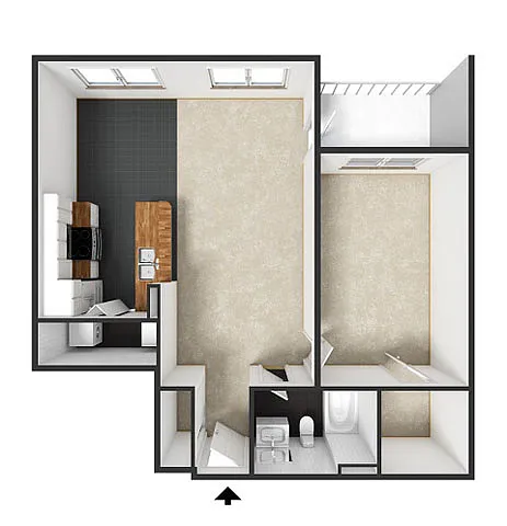 Floor plan Provence