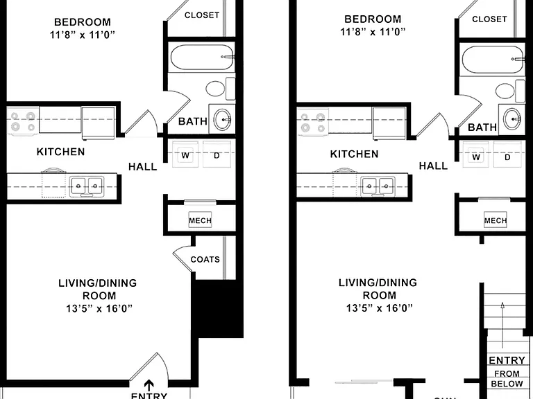 1 Bedroom Layout 1 Bedroom Layout