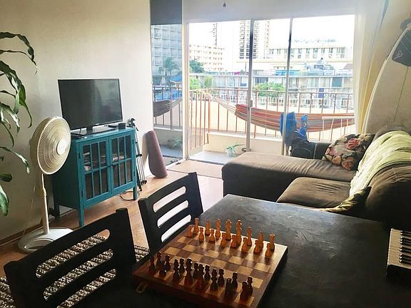 Living room and lanai