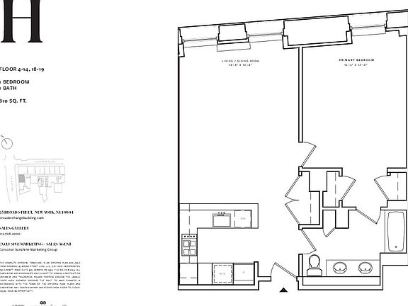2nd image of 25 Broad St APT 10H