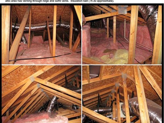R30 attic insulation