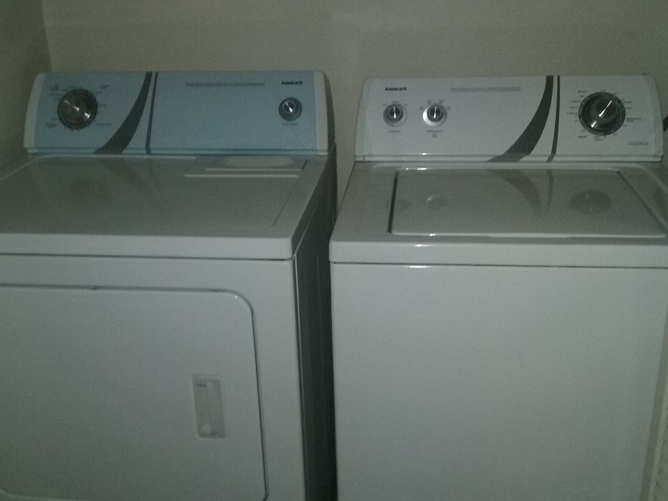 Washer and Dryer