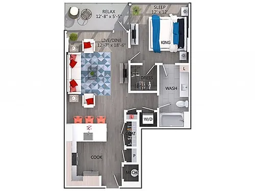 Floor plan A3a