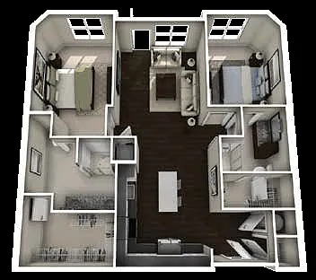 Floor plan Carlton