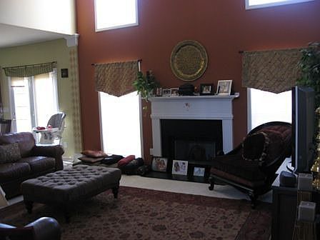 Two Story Living Room