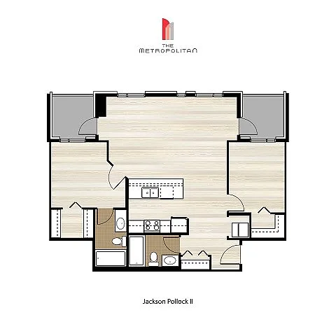 Floor plan Jackson Pollock 2