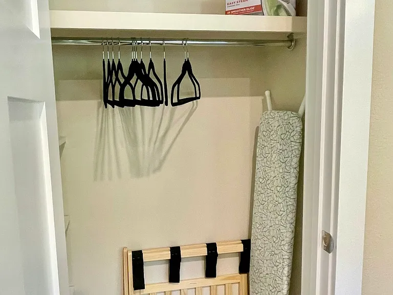 closet, both bedrooms