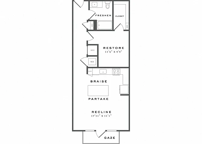 Floor plan A4