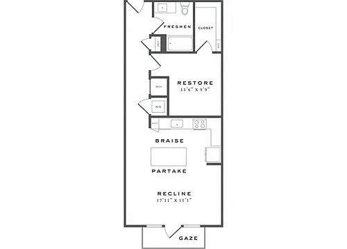 Floor plan A4