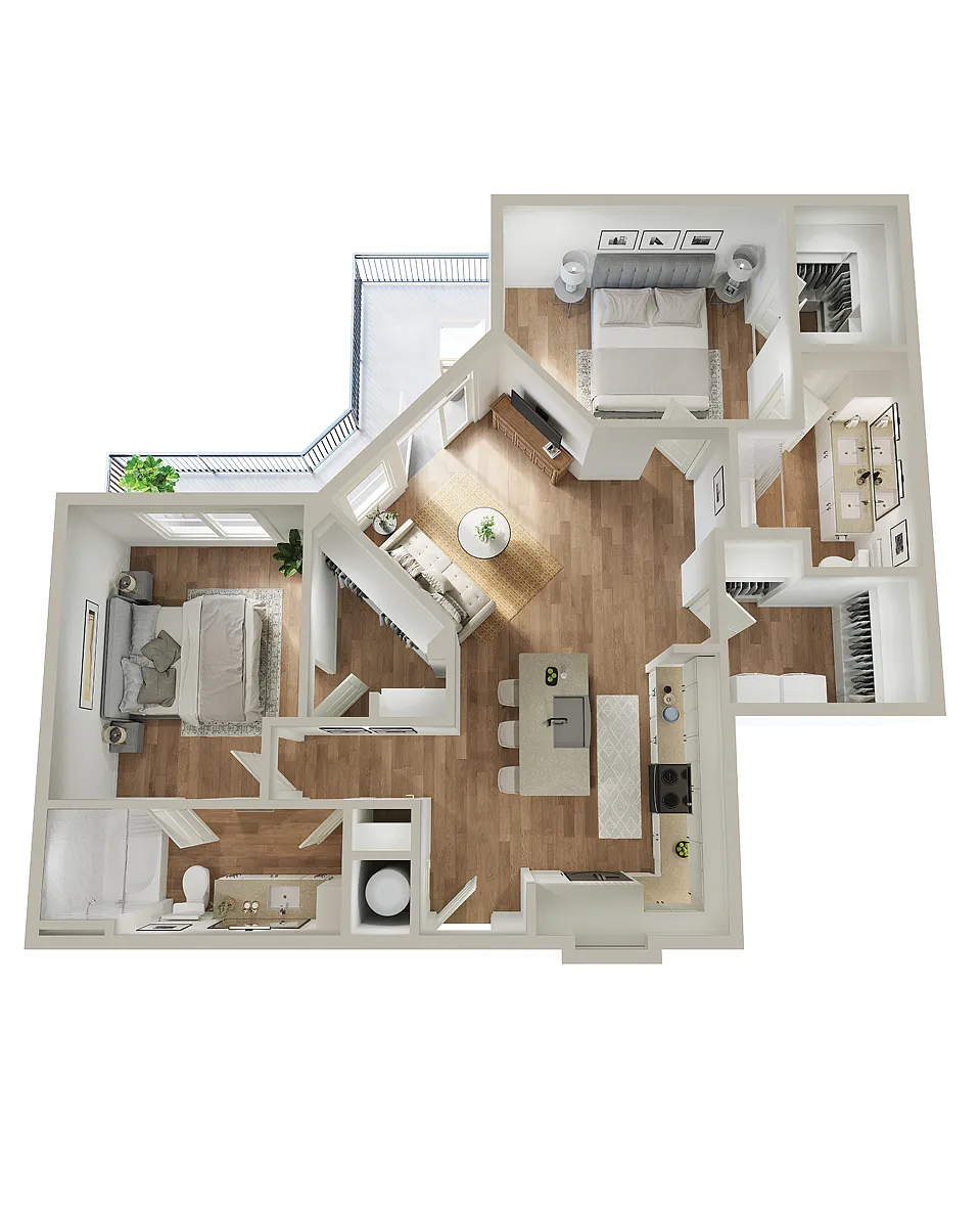 Floor plan B2