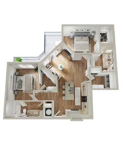 Floor plan B2