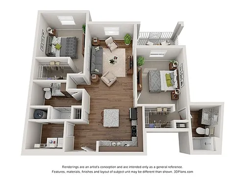 Floor plan Key Largo
