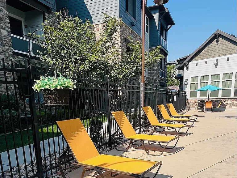 Lounge at the pool