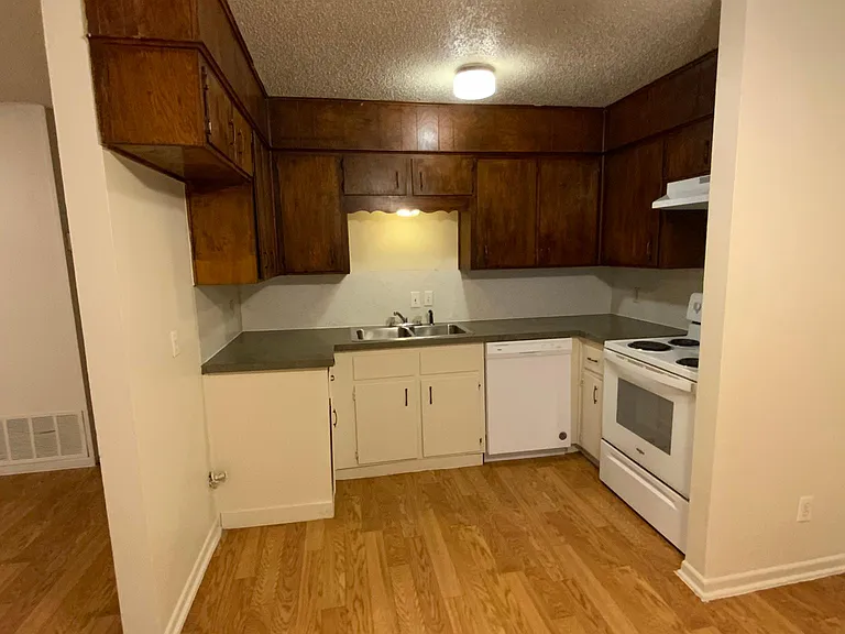 No refrigerator shown in photo