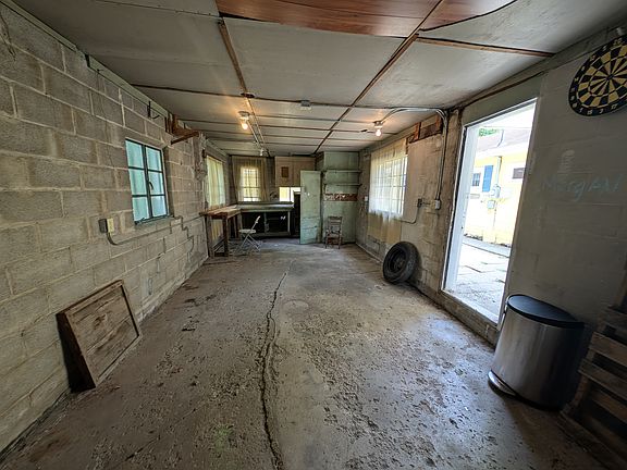 Garage with Work Bench
