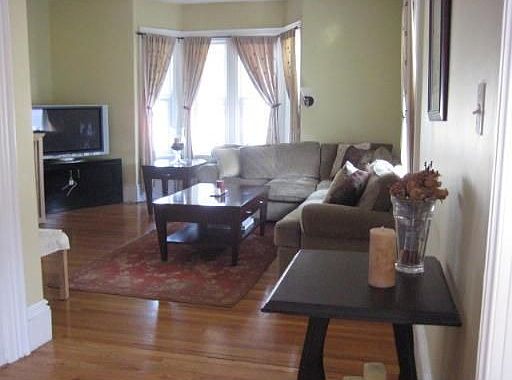 spacious living room