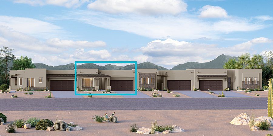 Crest - Desert Contemporary Elevation