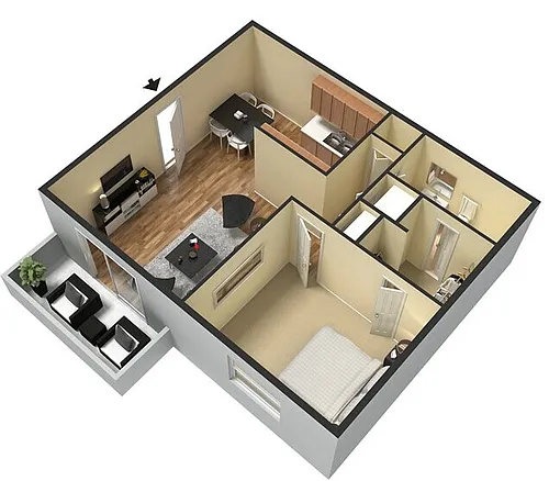 Floor plan The York