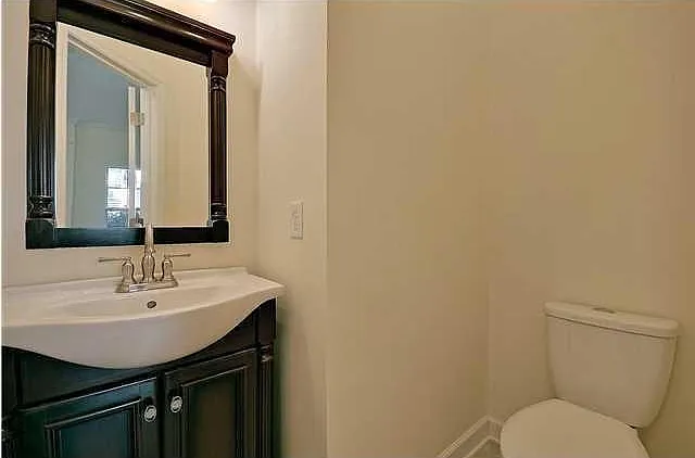 Downstairs powder room