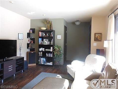 Another view of Living room & entry.