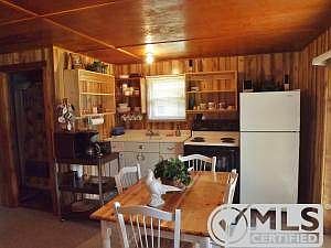 Kitchen and dining area