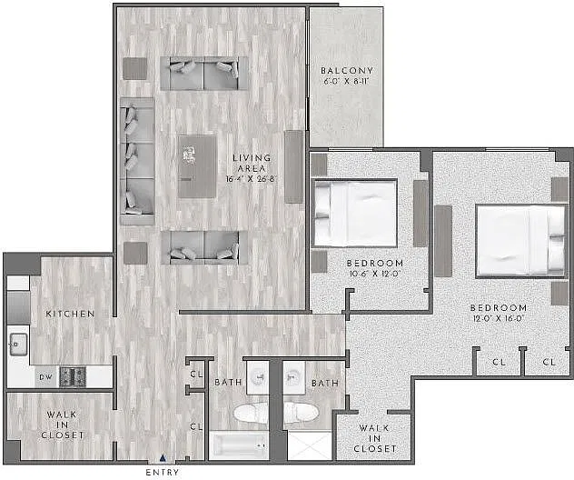 Floor plan B6