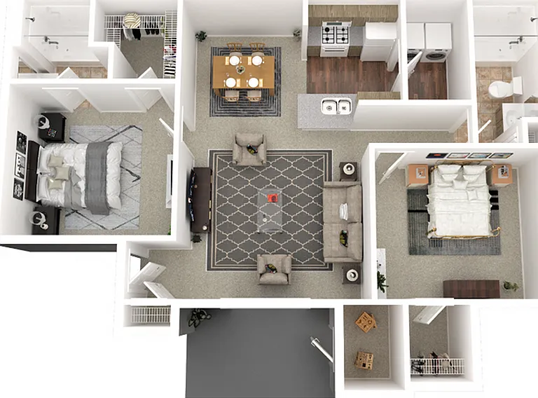 2x2 1150 SQ FT 2x2 1150 SQ FT