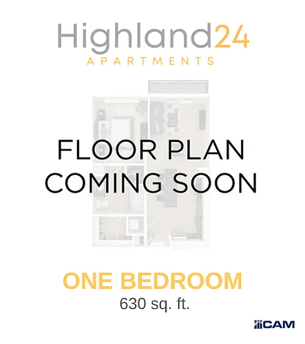 Floor plan One Bed One Bath