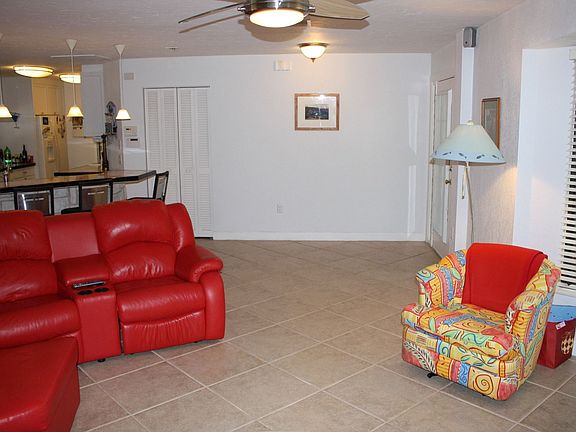 Living room & front door