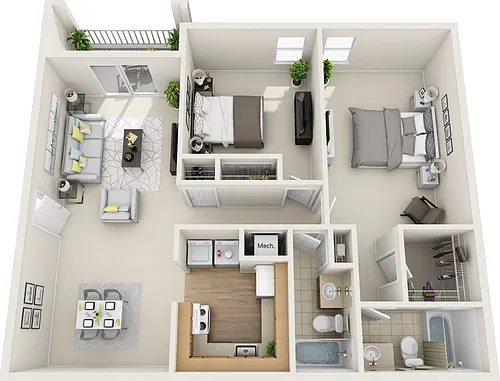 Floor plan B2